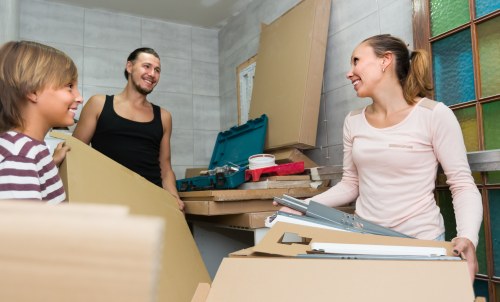 Moving van ready for a Lewisham residential move