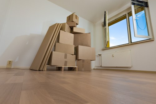 Secure van loading and safety-focused moving practices