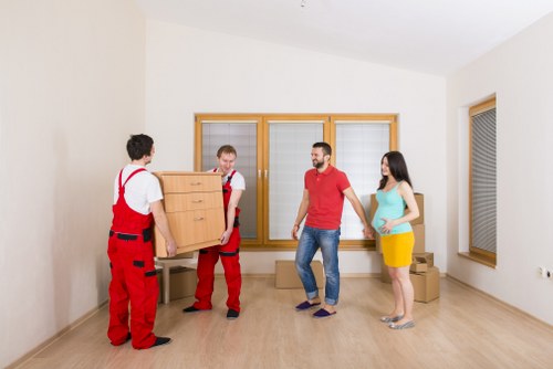 Illustration of accessible moving services in Lewisham