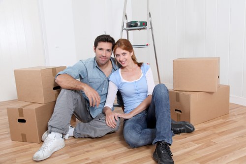 People accessing flexible self storage units in Lewisham