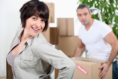 Lewisham moving van used for furniture transport