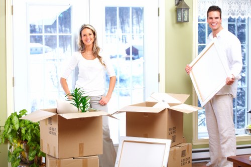 Packing and furniture protection for a domestic move in Lewisham