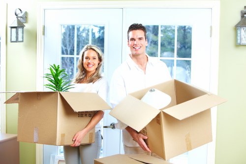 Removal van used for house and office moves in Lewisham