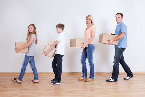 Payment methods and security icons for Man With Van Lewisham